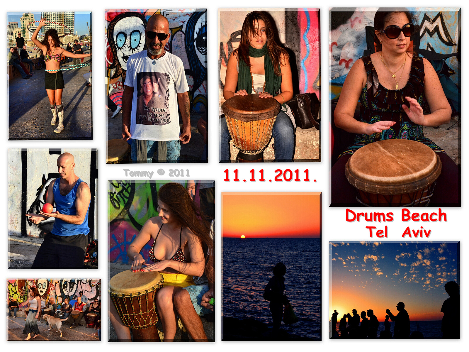 Drums Beach Collage