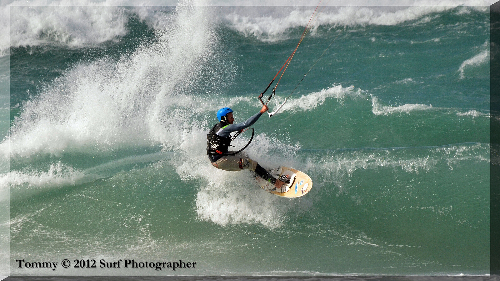 Kitesurf storm