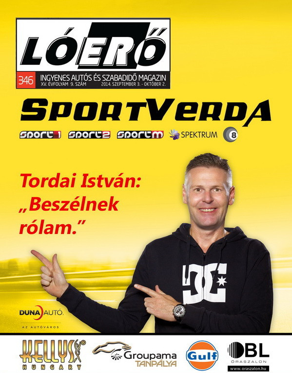 Lóerő Magazin Címlap Tordai István SportVerda (2017. November)
