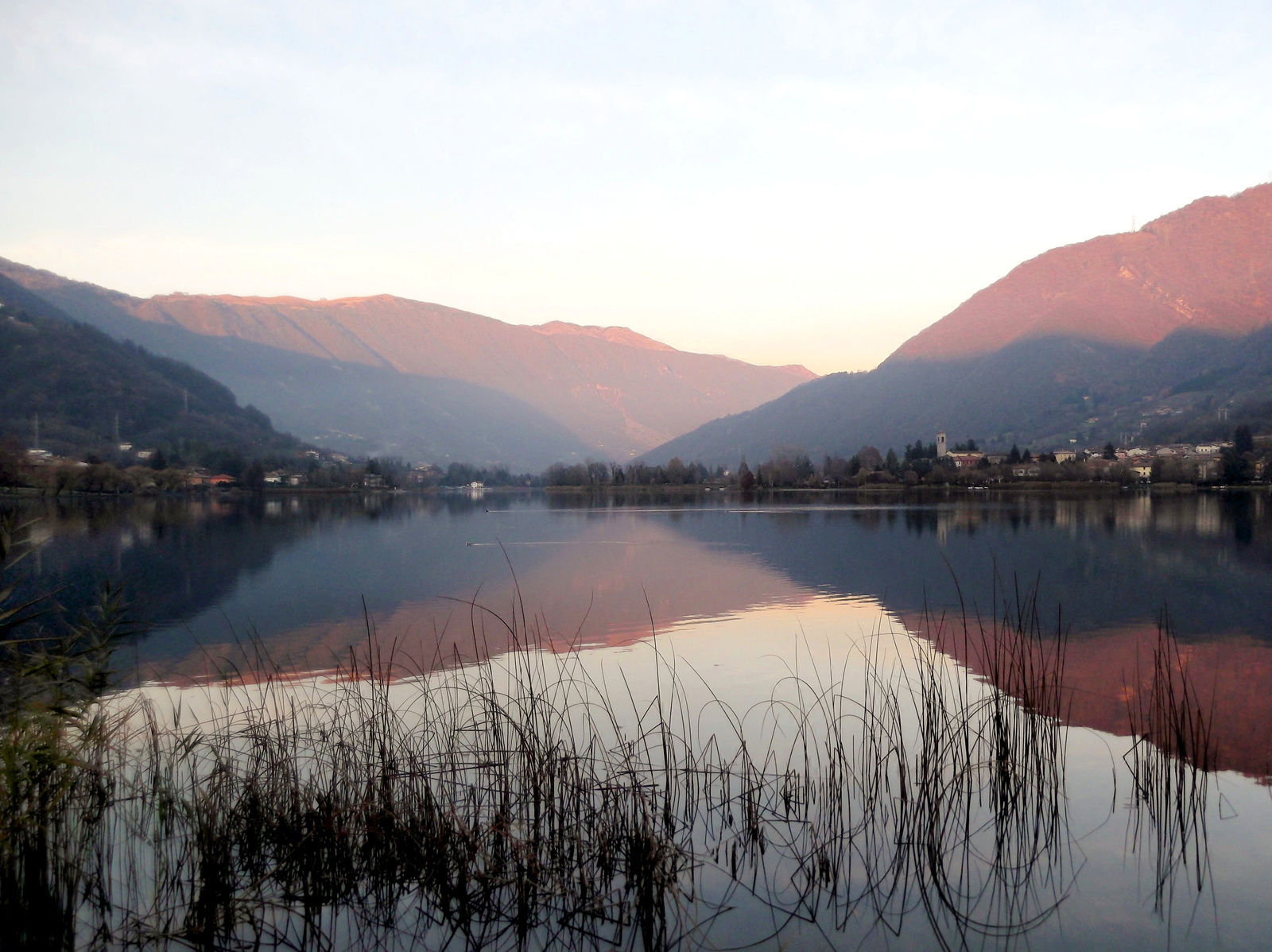 esti színek, Endine tó, Lombardia