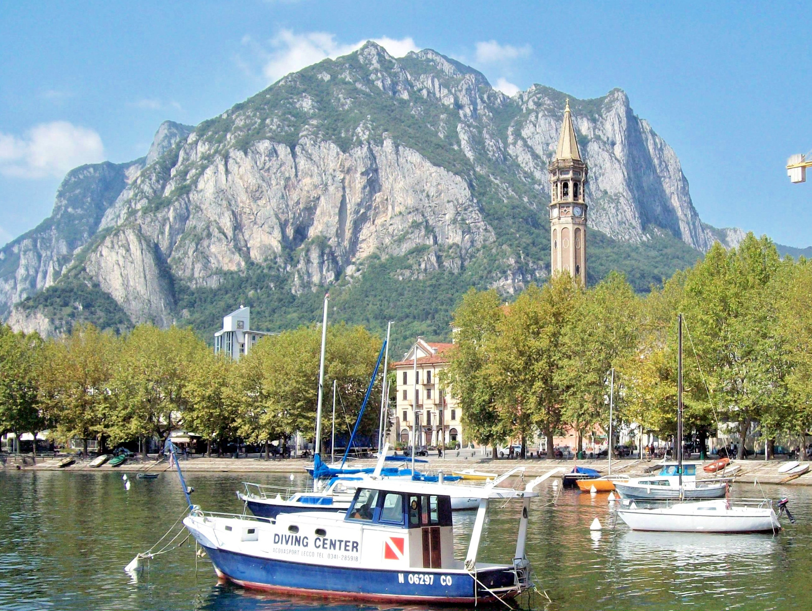 lecco 14 tóparti panoráma