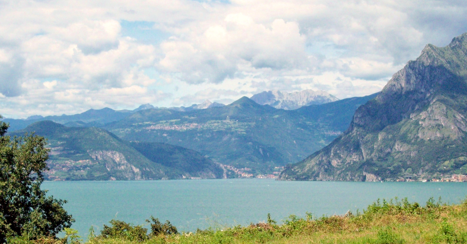 iseo panoráma a tóra