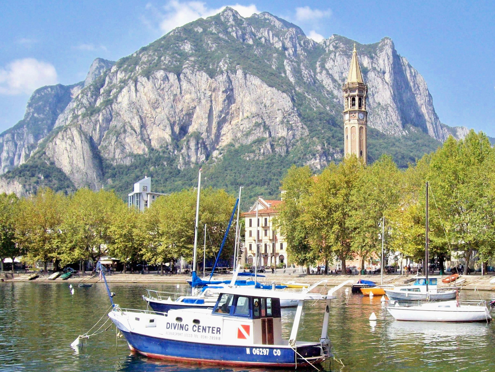 lecco 14 tóparti panoráma