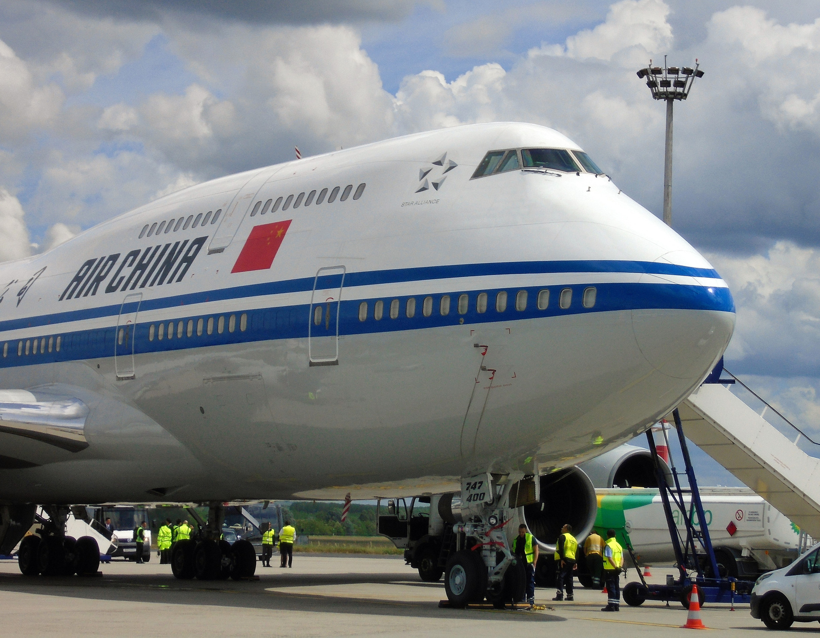 Air China gép