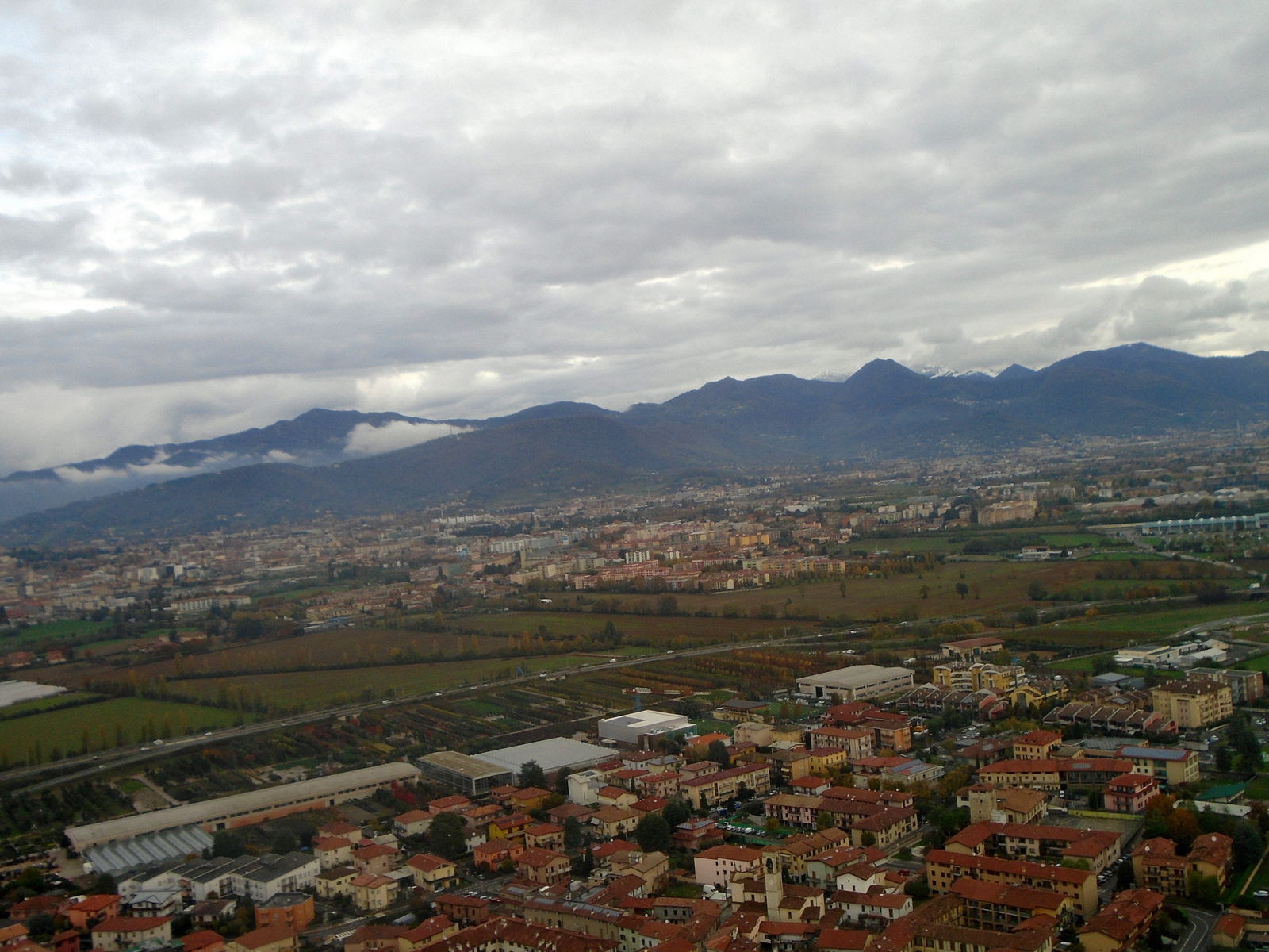 felszállás Bergamo