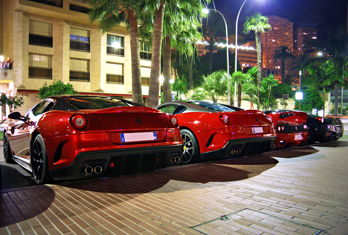 Ferrari 599 GTO (×2) + Ferrari F50