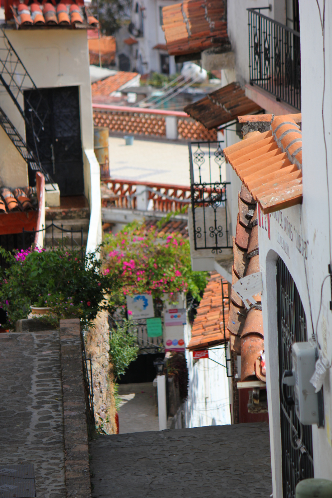 Taxco egyik utcája