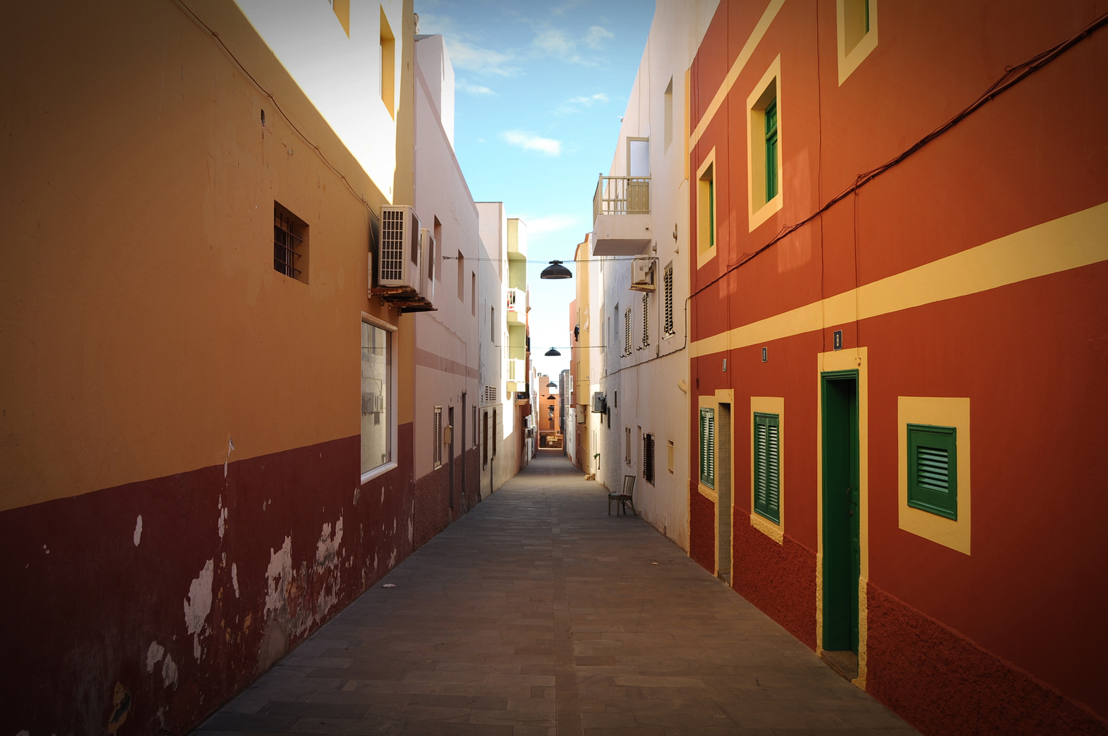 Street in Morro De Jable, Fuerteventura