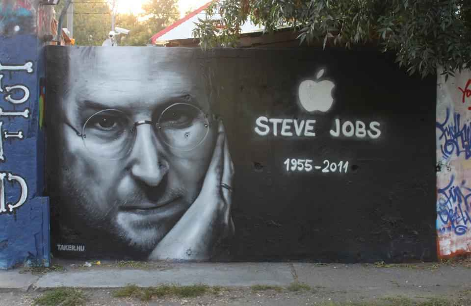 Jobs grafitti a Filatorin - a halála napján
