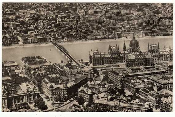 archív légifotók Budapestről