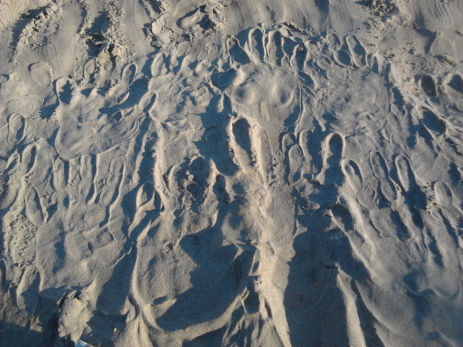 Bea tenyér absztrakt homokból