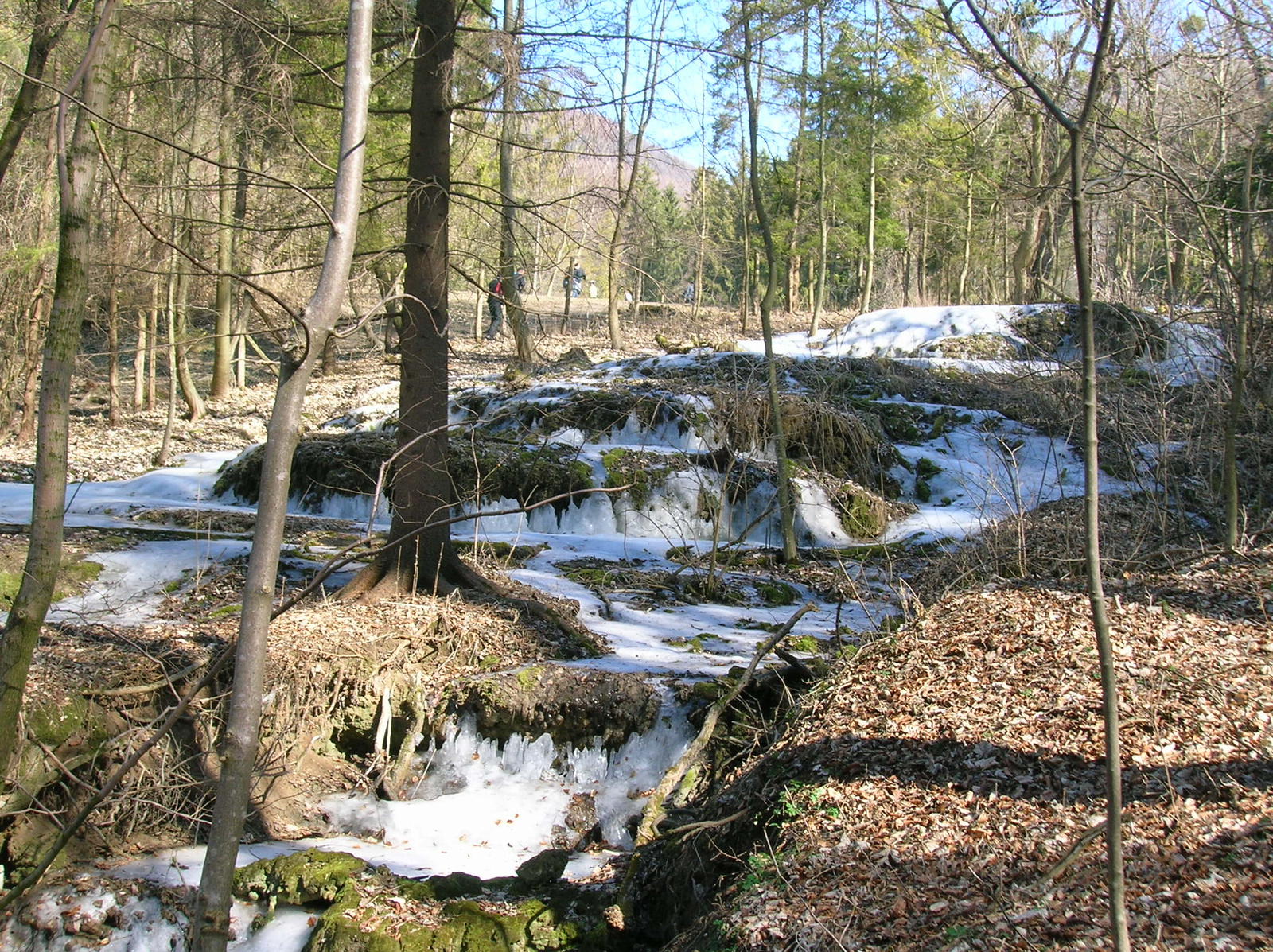 Fátyol-vízesés befagyva