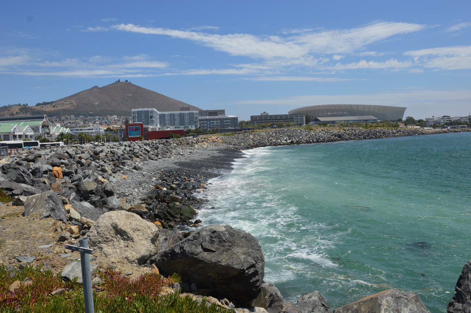 V&amp;A Waterfront Jel-domb es Green Point stadion