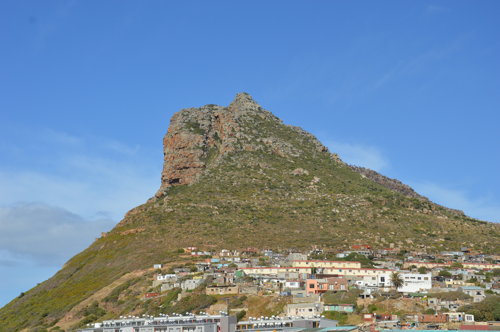 Hout Bay Sentinel-hegy es a nyomornegyed