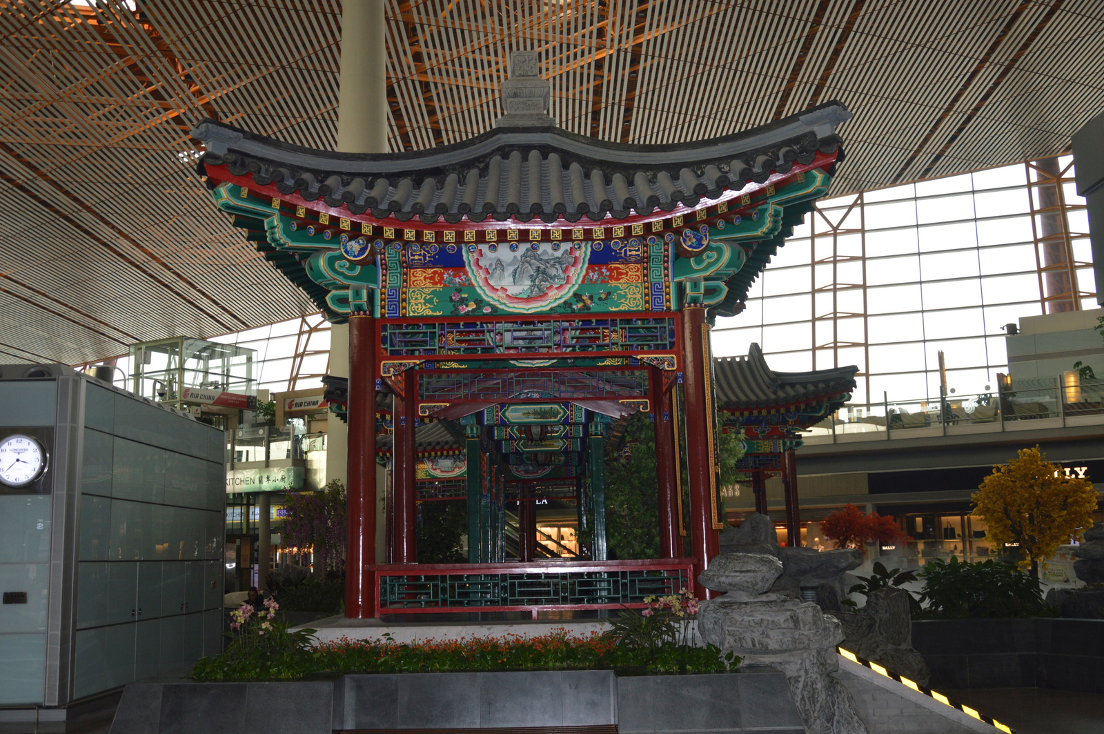 02 Pekingi repülőtér szép épület