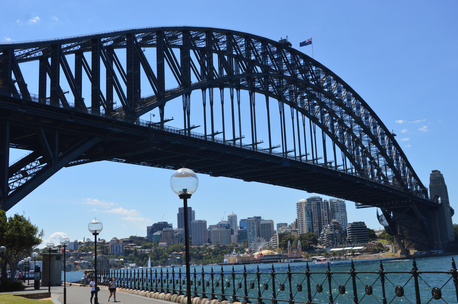 Sydney Harbour Bridge közelebbről