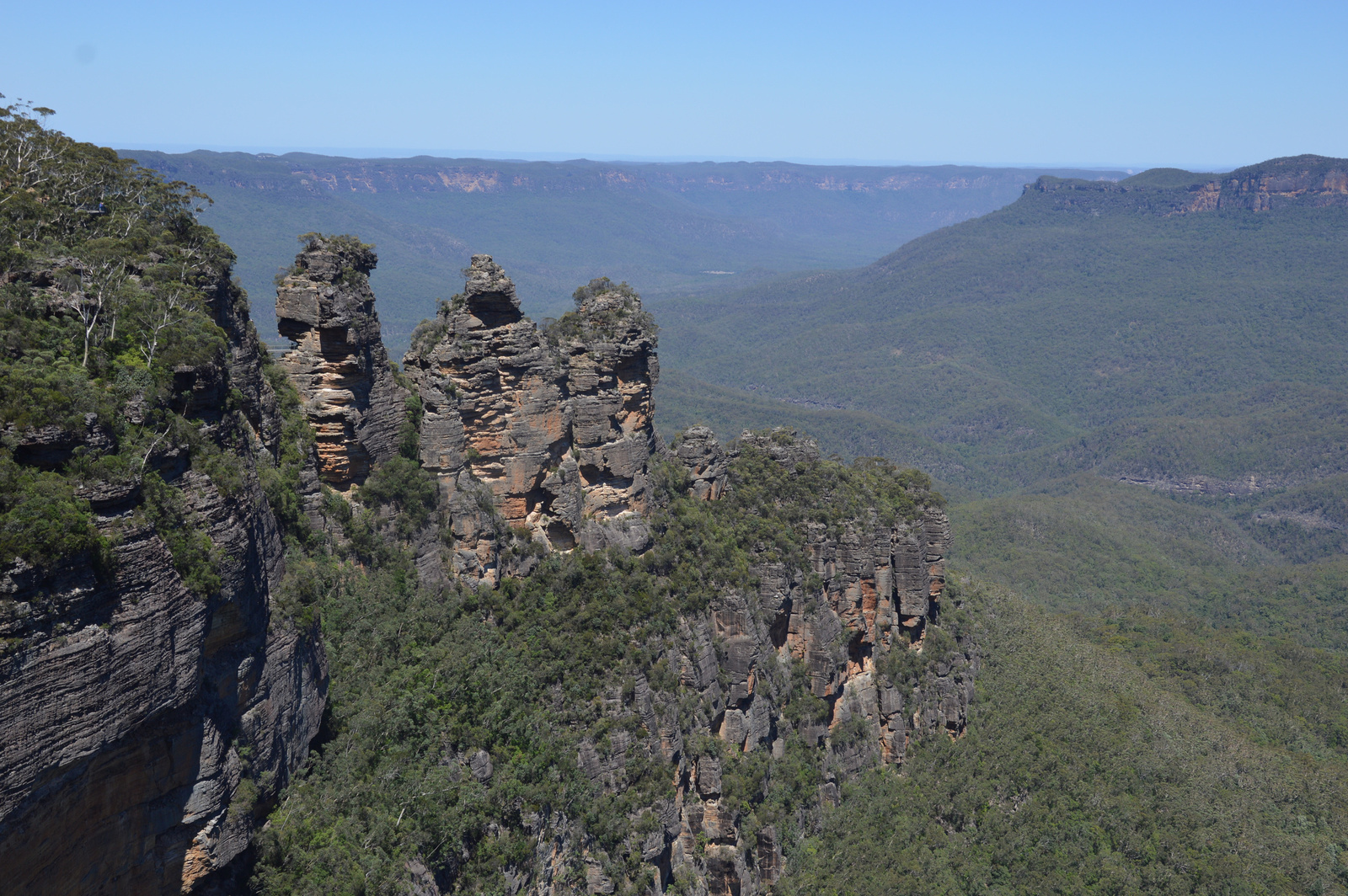 Blue Mountains Három nővér és környezete