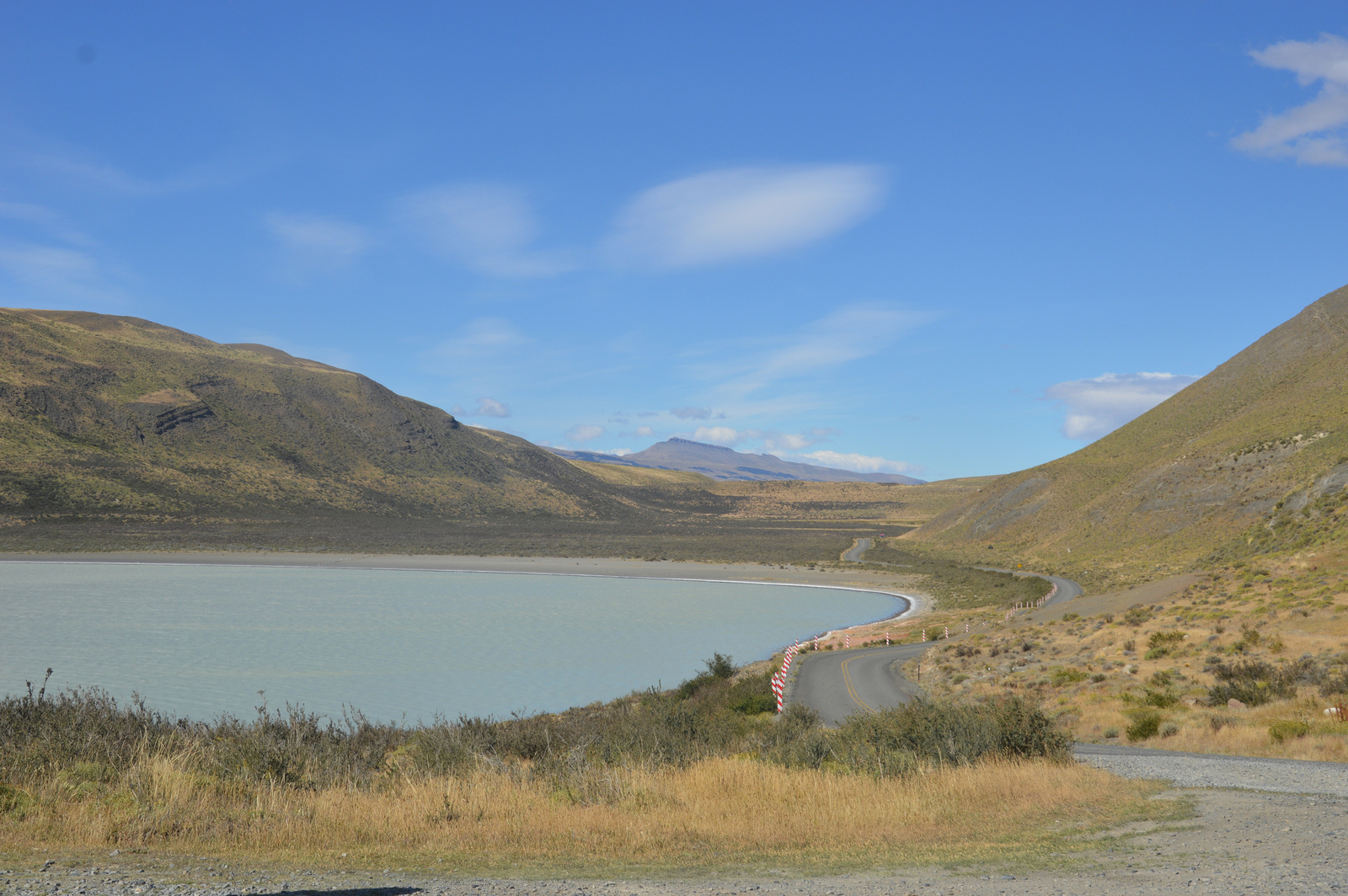 Torres del Paine Laguna Amarga és az országút