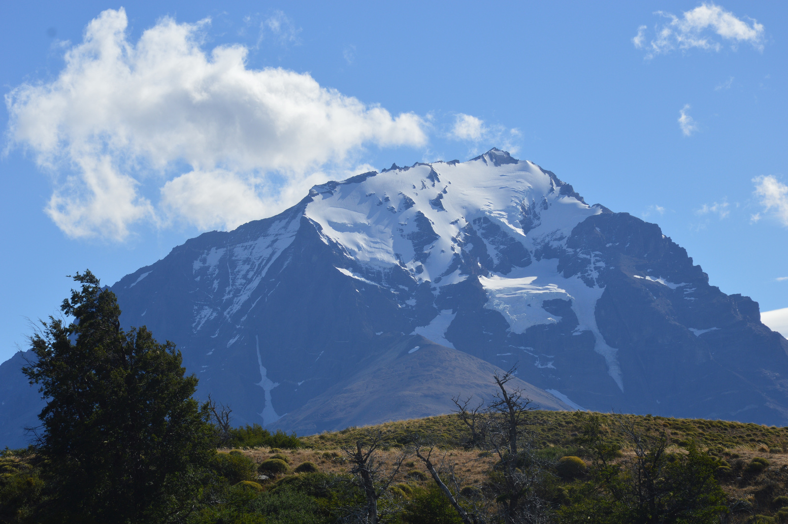 Cerro Paine Grande nagyítva