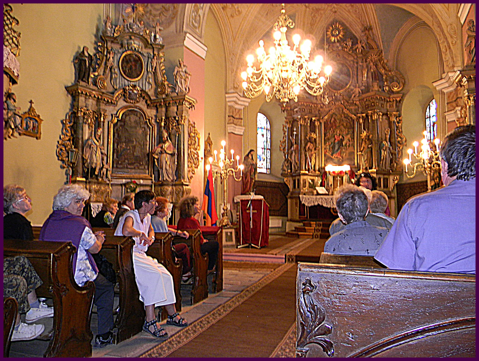 Gyergyói örmény templomban