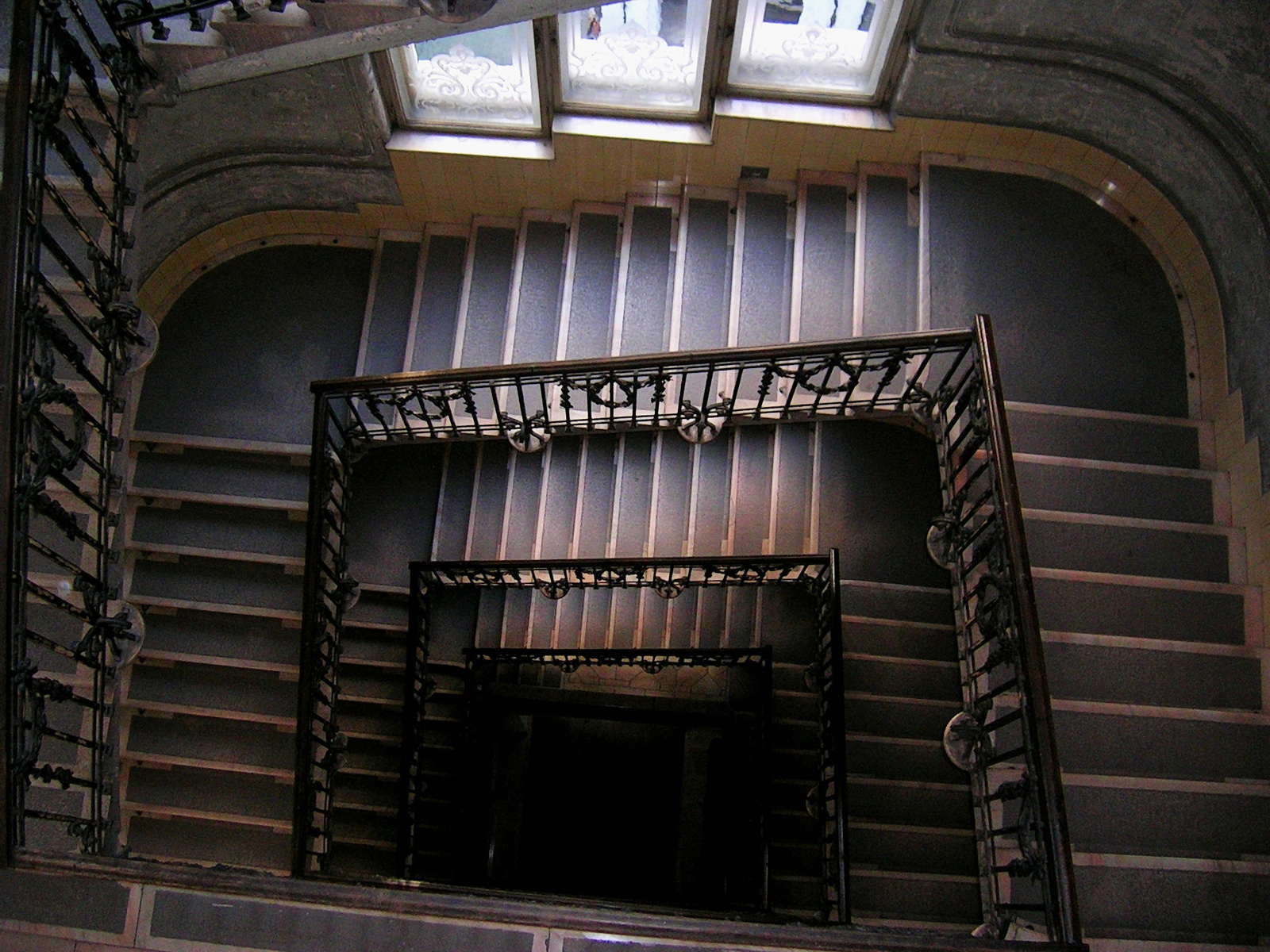 patinás lépcsőház