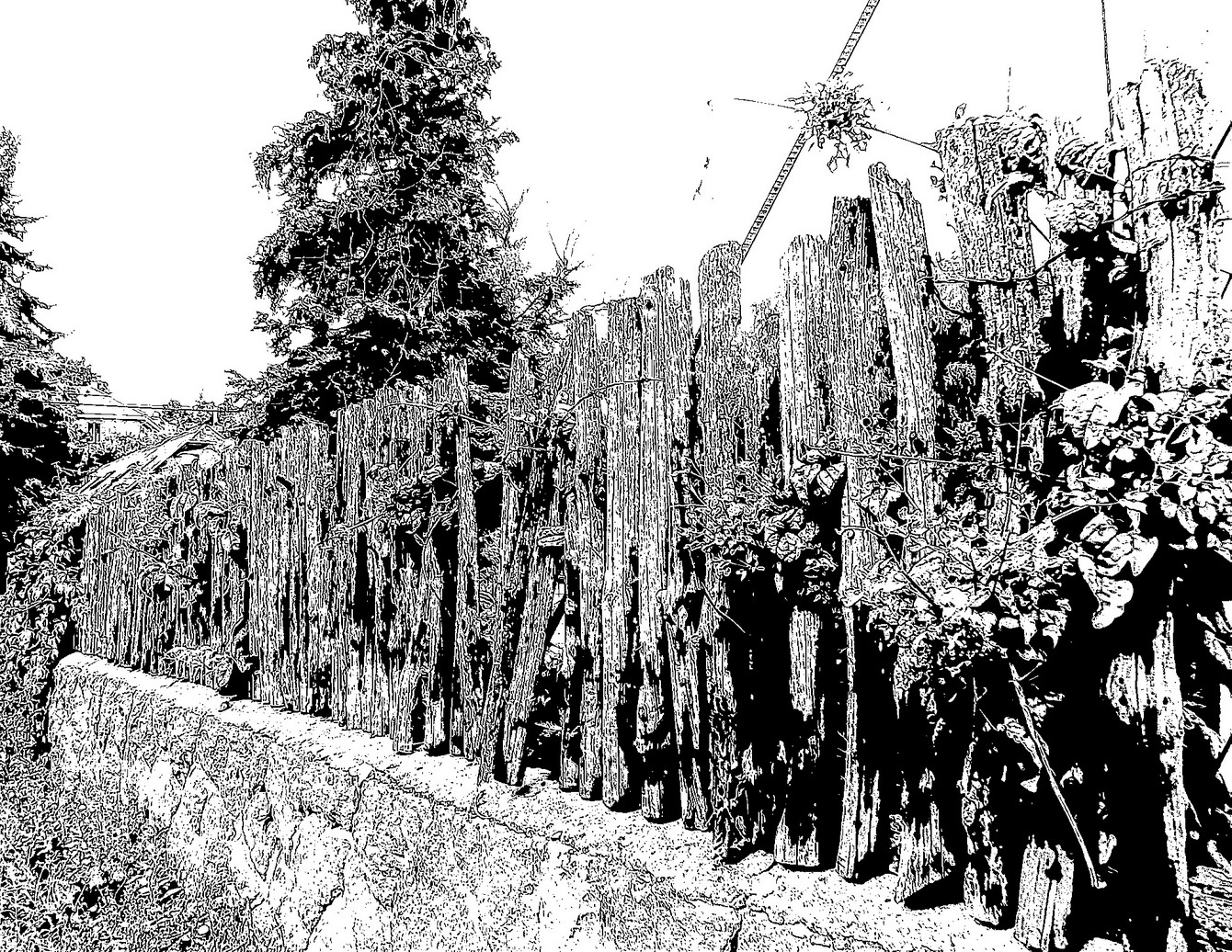 öreg kerítés