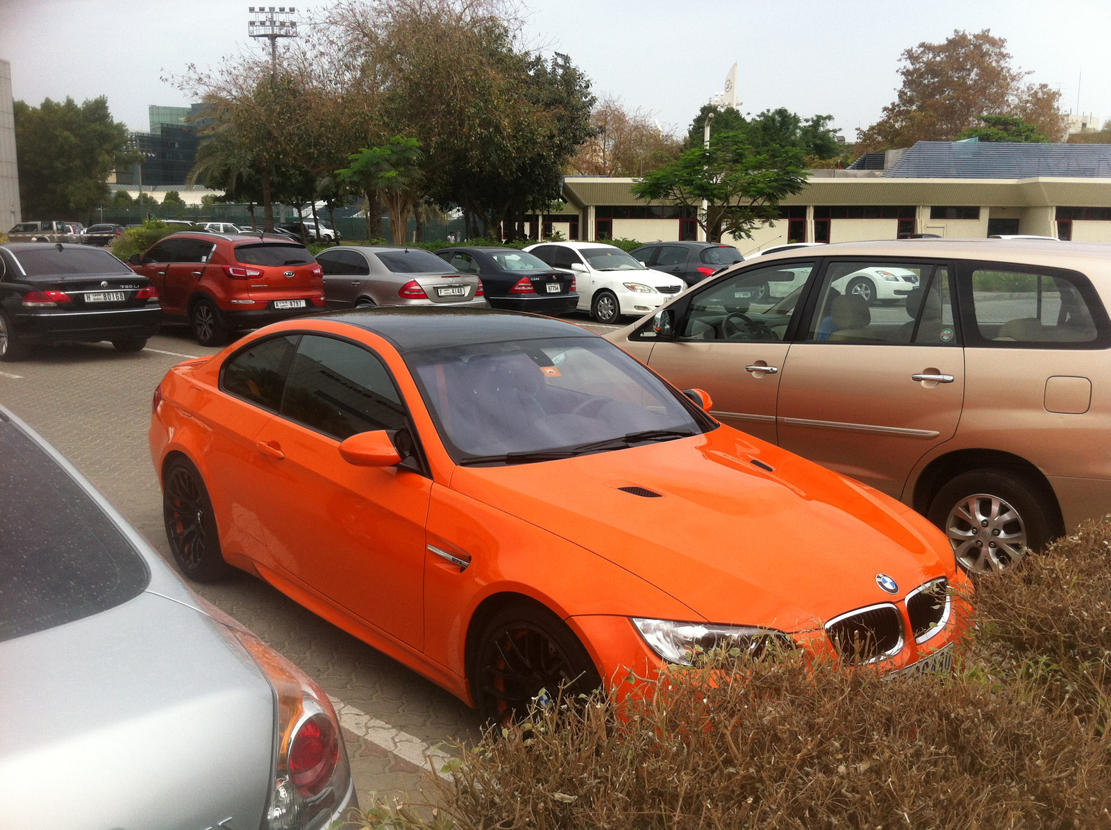 BMW M3 E92 Fire Orange Competition Package