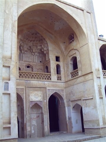 Natanz, a Péntek-mecset 14. század elején épült része