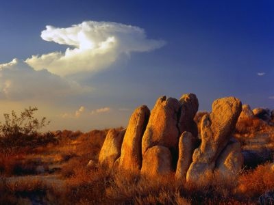 normal Distant Thunder, Mojave Desert, California