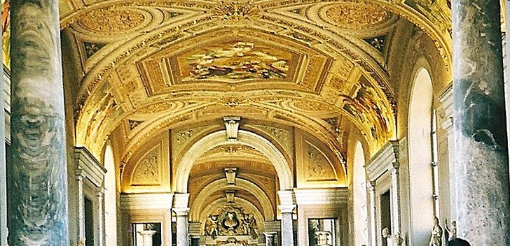 Vatikáni múzeum folyosó