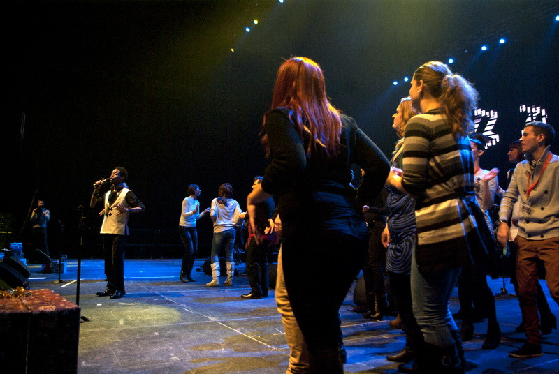 Harlem Gospel Choir, Cipősdoboz koncert, Fotó: Kelemen Gábor, Go