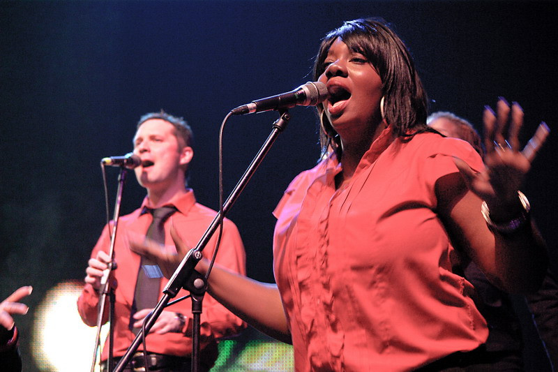 London Community Gospel Choir, Sportarena, Budapest