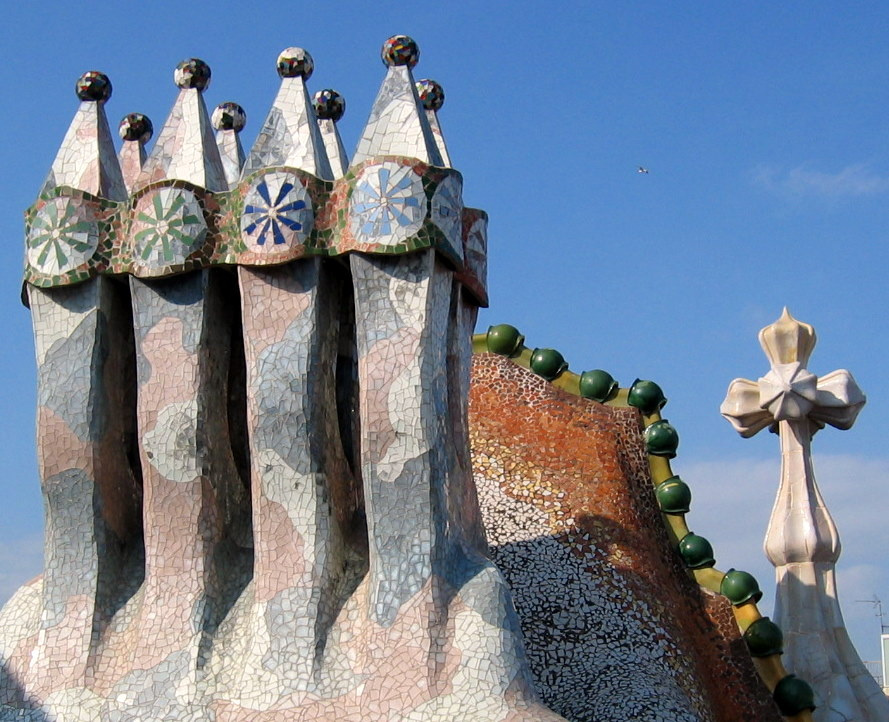 chimneys casa batlló