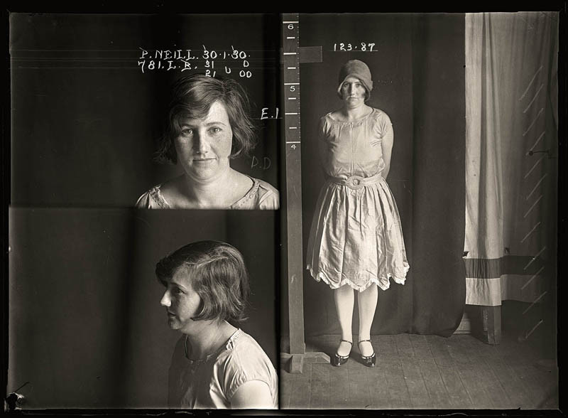 vintage-female-mug-shots-38 27. Patsy Neill, 30 January 1930