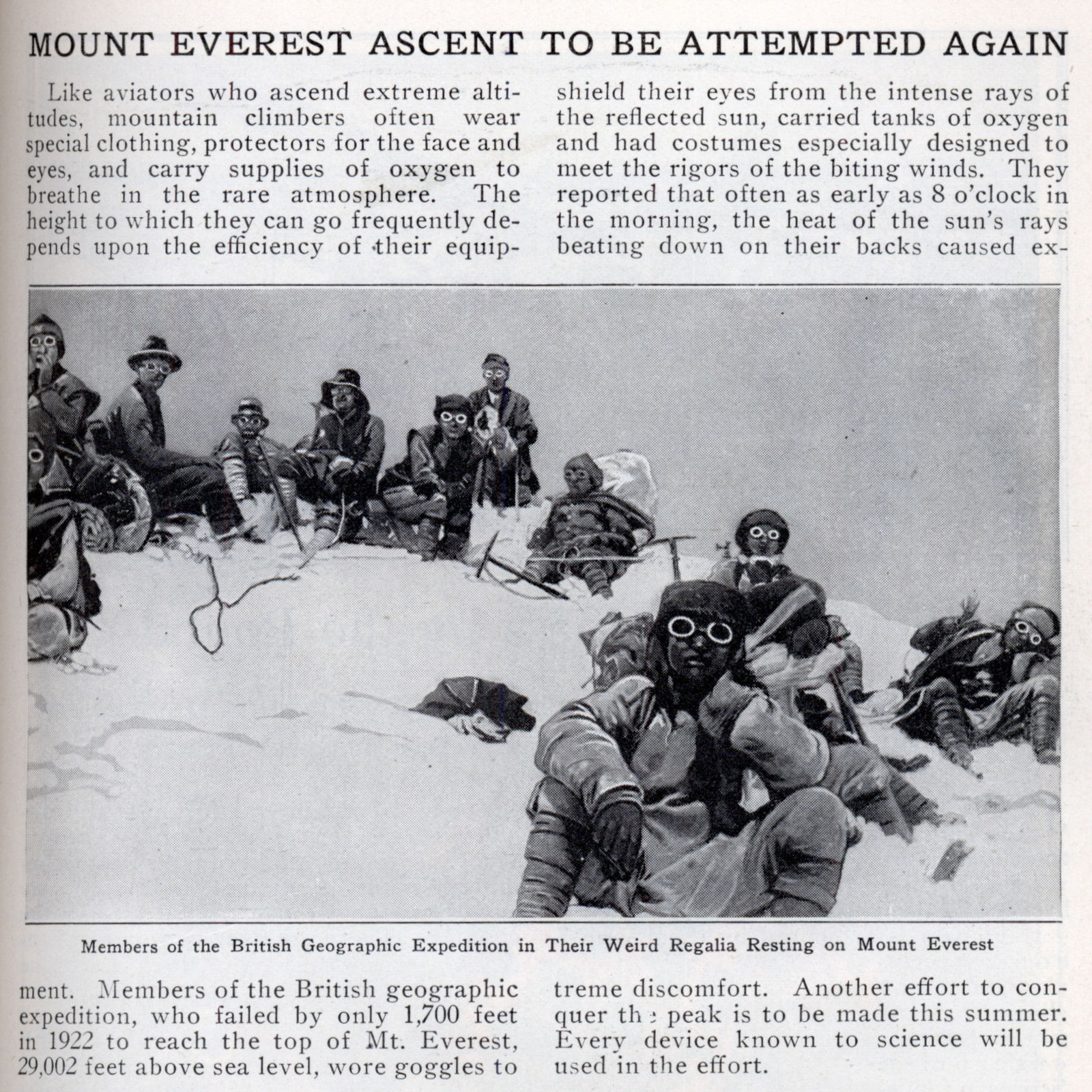 everest attempt