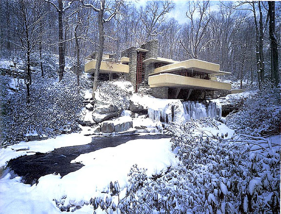 house architecture wright fallingwater