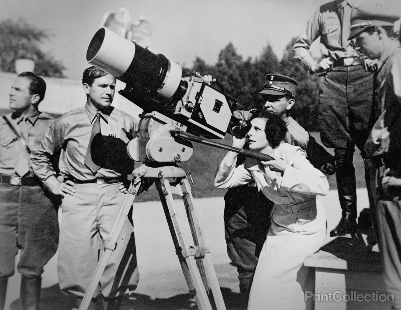 Nazi Party Day in Nuremberg, center, Leni Riefenstahl