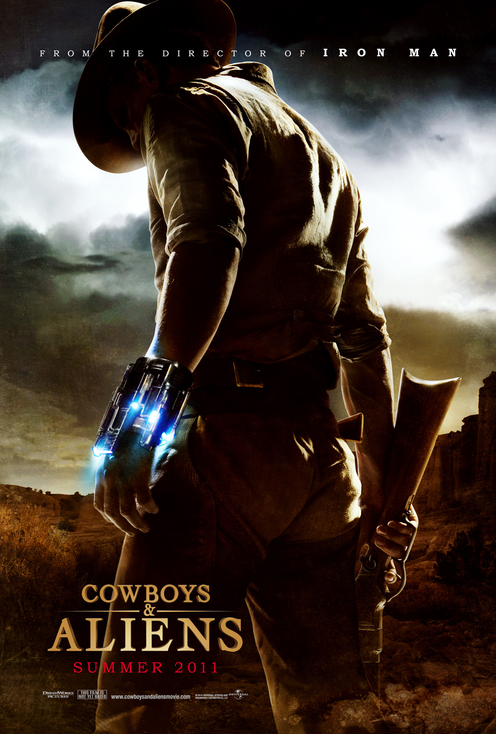 cowboys and aliens movie poster