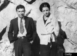 Picture taken of notorious 1930s robbery partners Bonnie Parker 