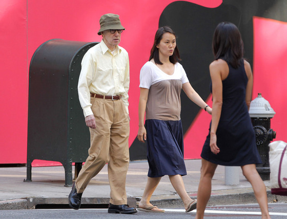 Woody Allen and Soon Yi on Madison Avenue