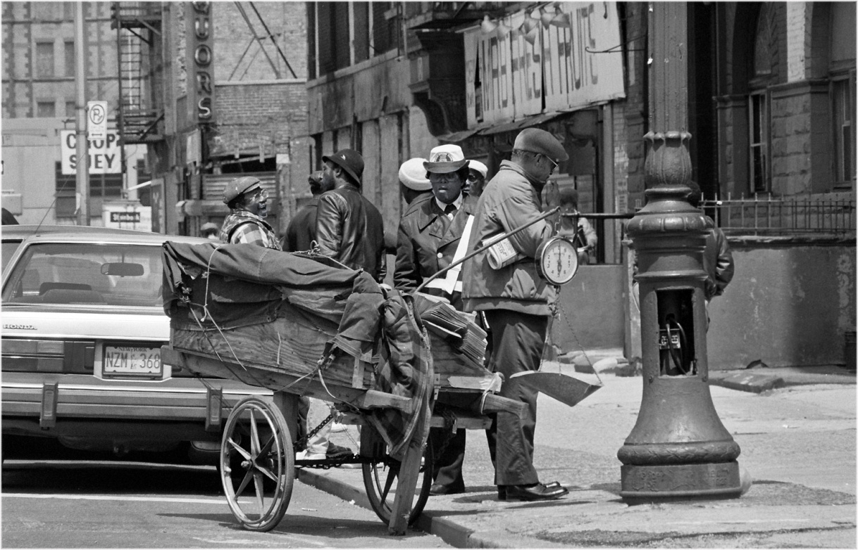 “Fruit Peddler” Harlem 1988