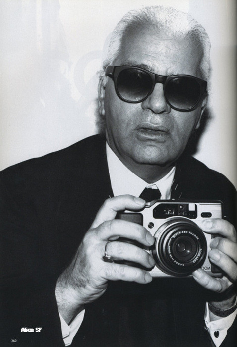 Karl Lagerfeld + Fujifilm GA645Zi