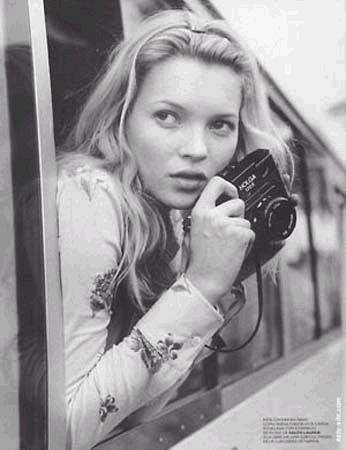 Kate Moss egy Holga