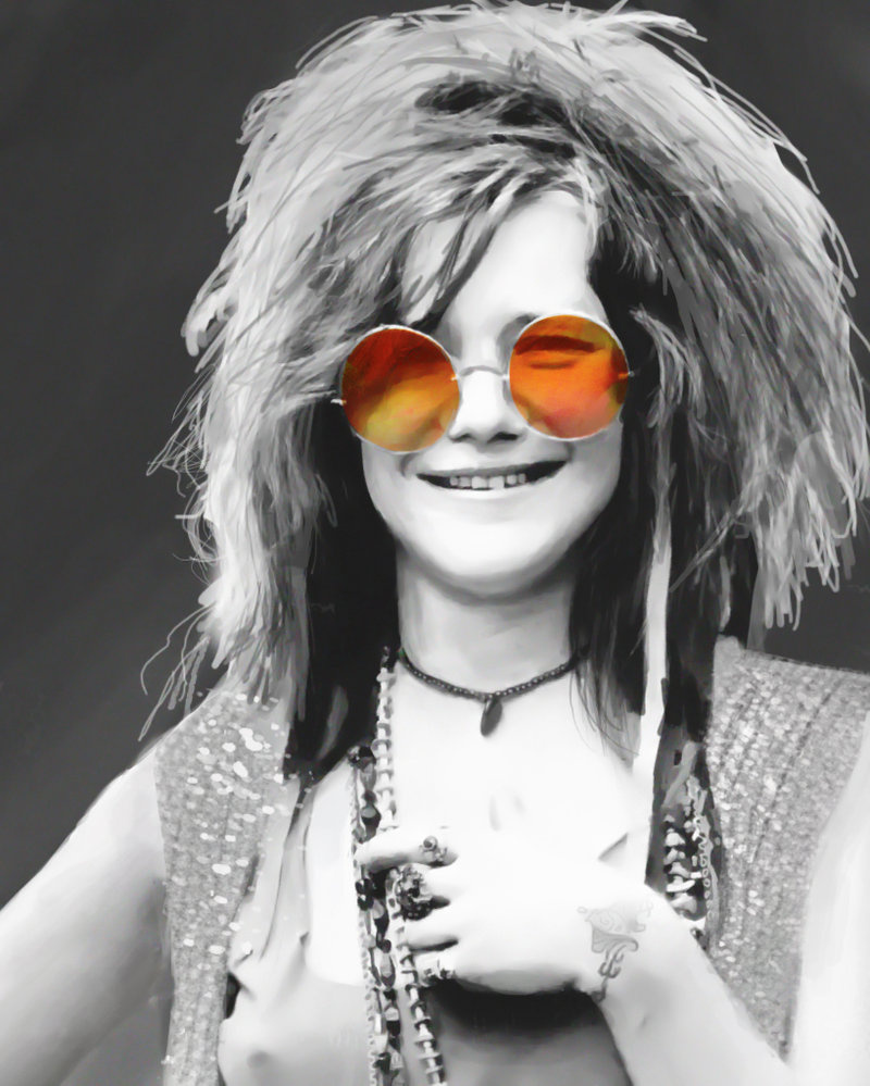 Summertime Janis Joplin by yorkey sa