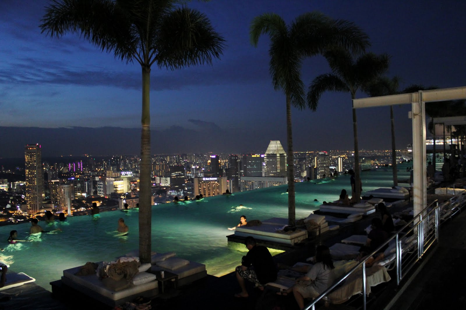 Marina Bay Sands, Infinity Pool----