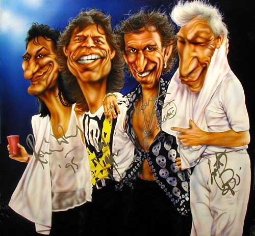 rolling stones signed
