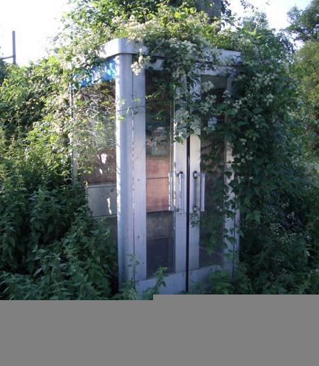 Dilapidated-telephone-booth