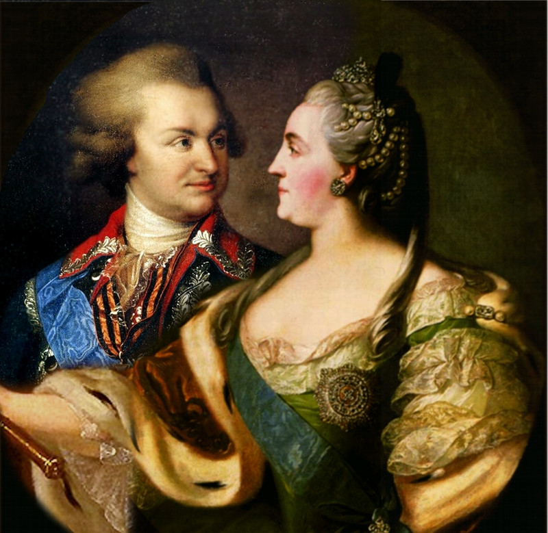 Catherine II and Potemkin