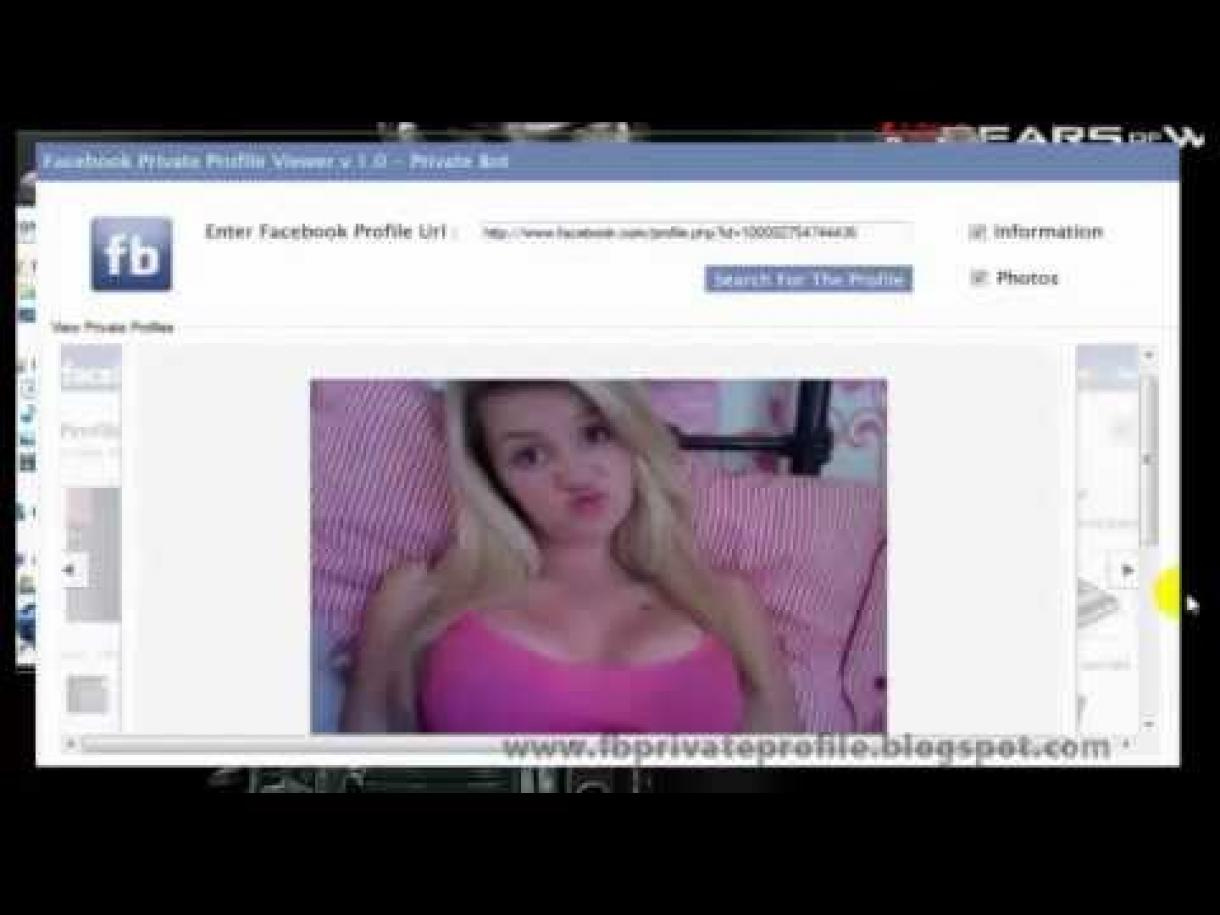 New Working Facebook Private Profile Viewer 2012