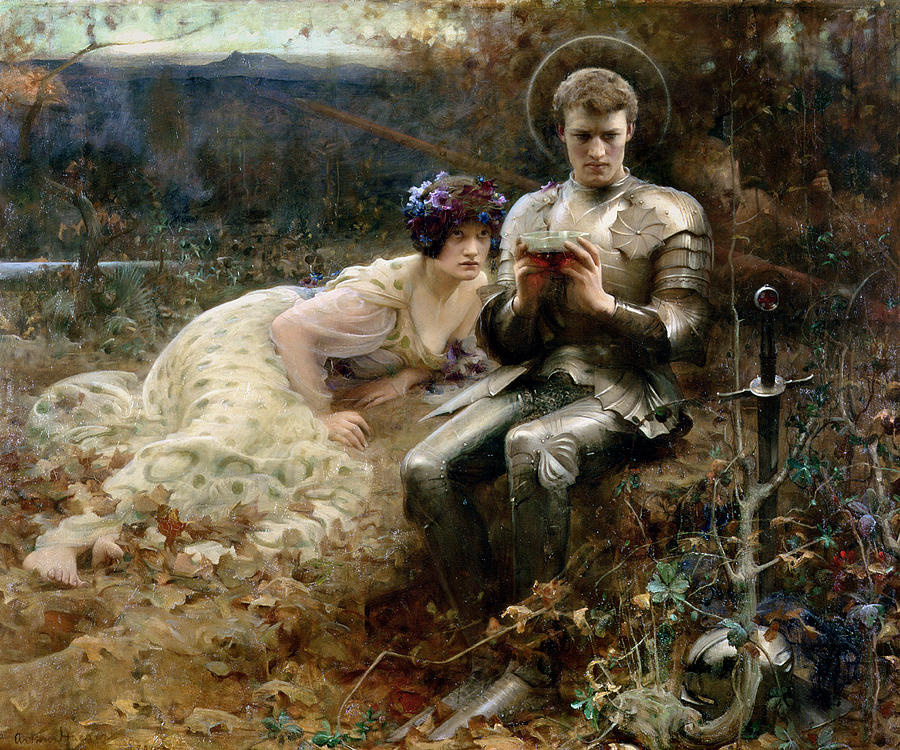 the-temptation-of-sir-percival-arthur-hacker arthur király lovag